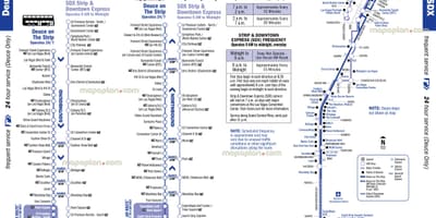 דיוס לאס וגאס כביש מפה